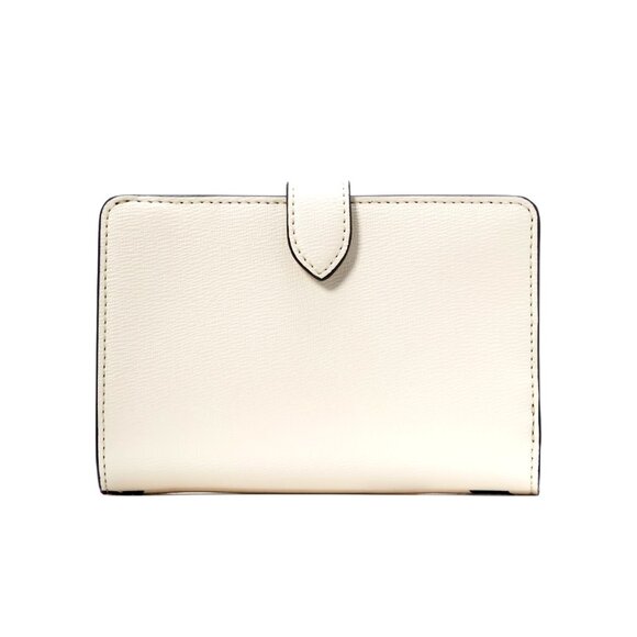 New Disney x Kate Spade Minnie Mouse Medium Compact Bifold Wallet Parchment - Picture 3 of 3